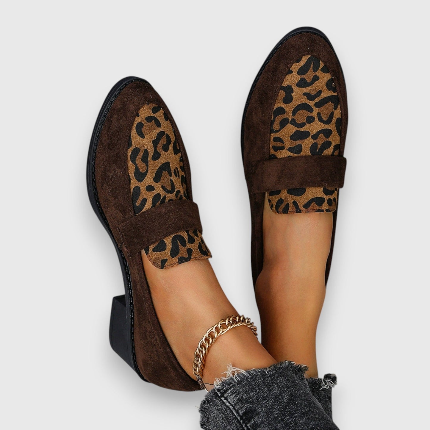 Brunika - Mocasines cómodos tacón