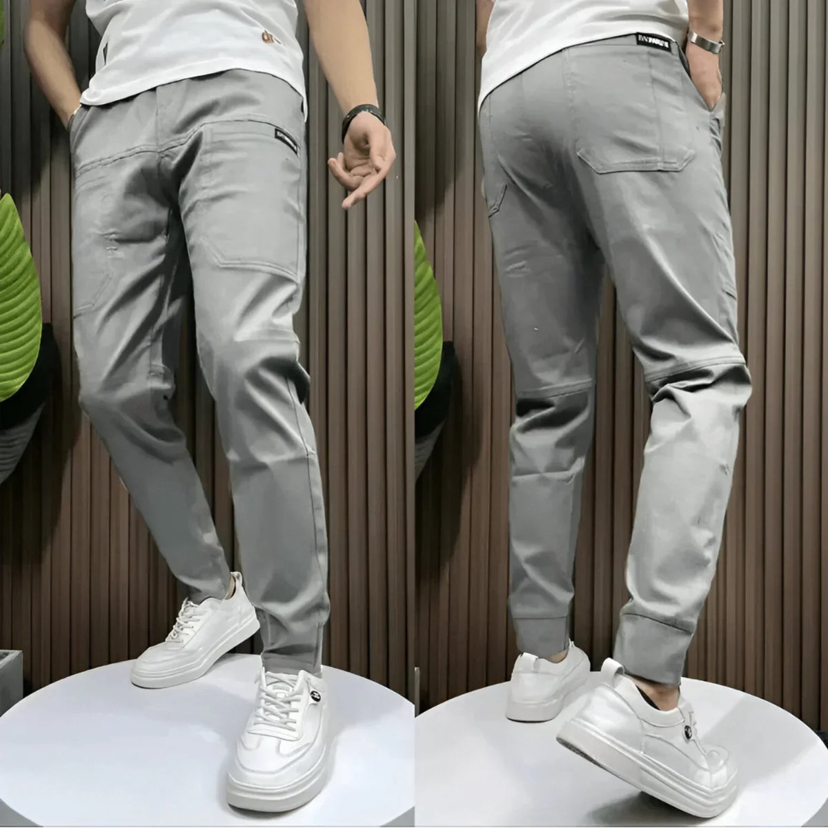 Pantalones Cargo Elásticos Premium