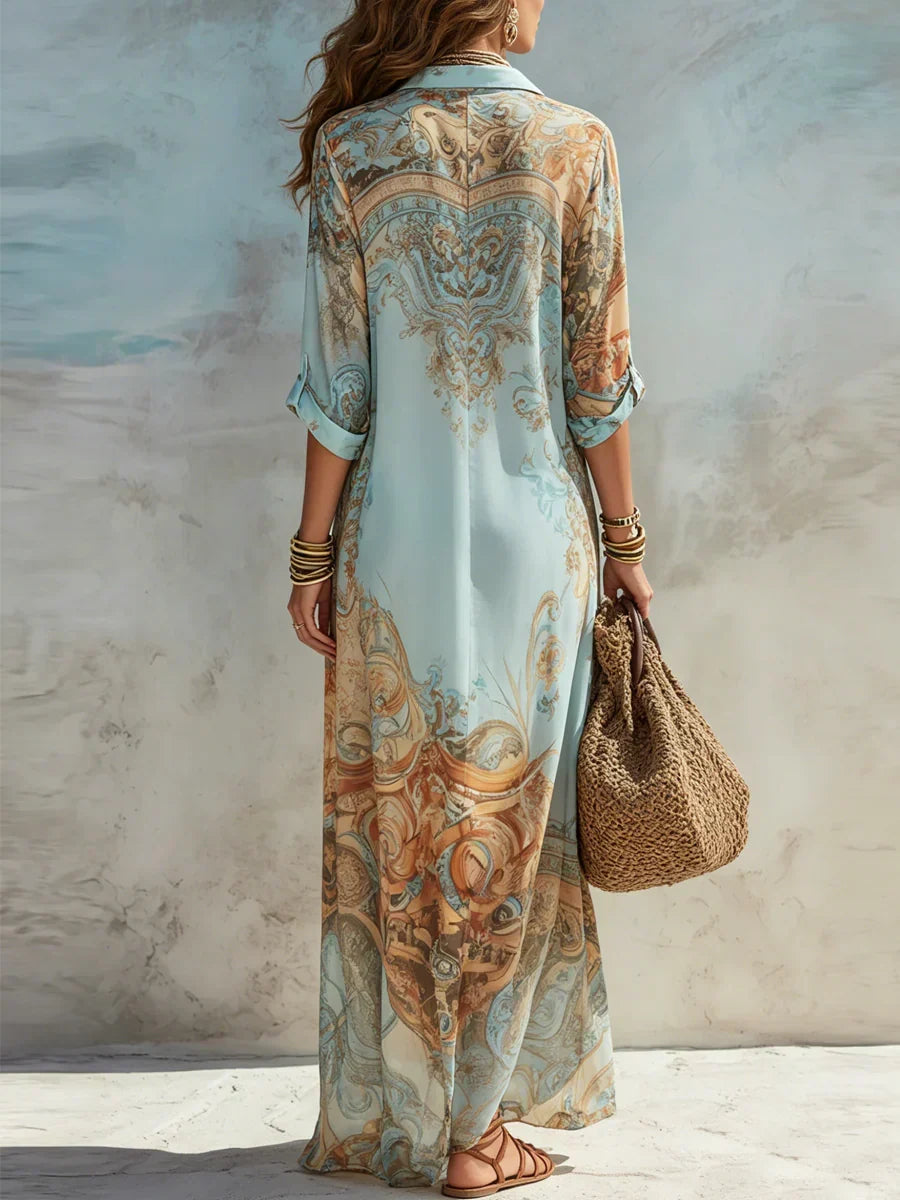 Mara | Vestido elegante de verano de corte fluido