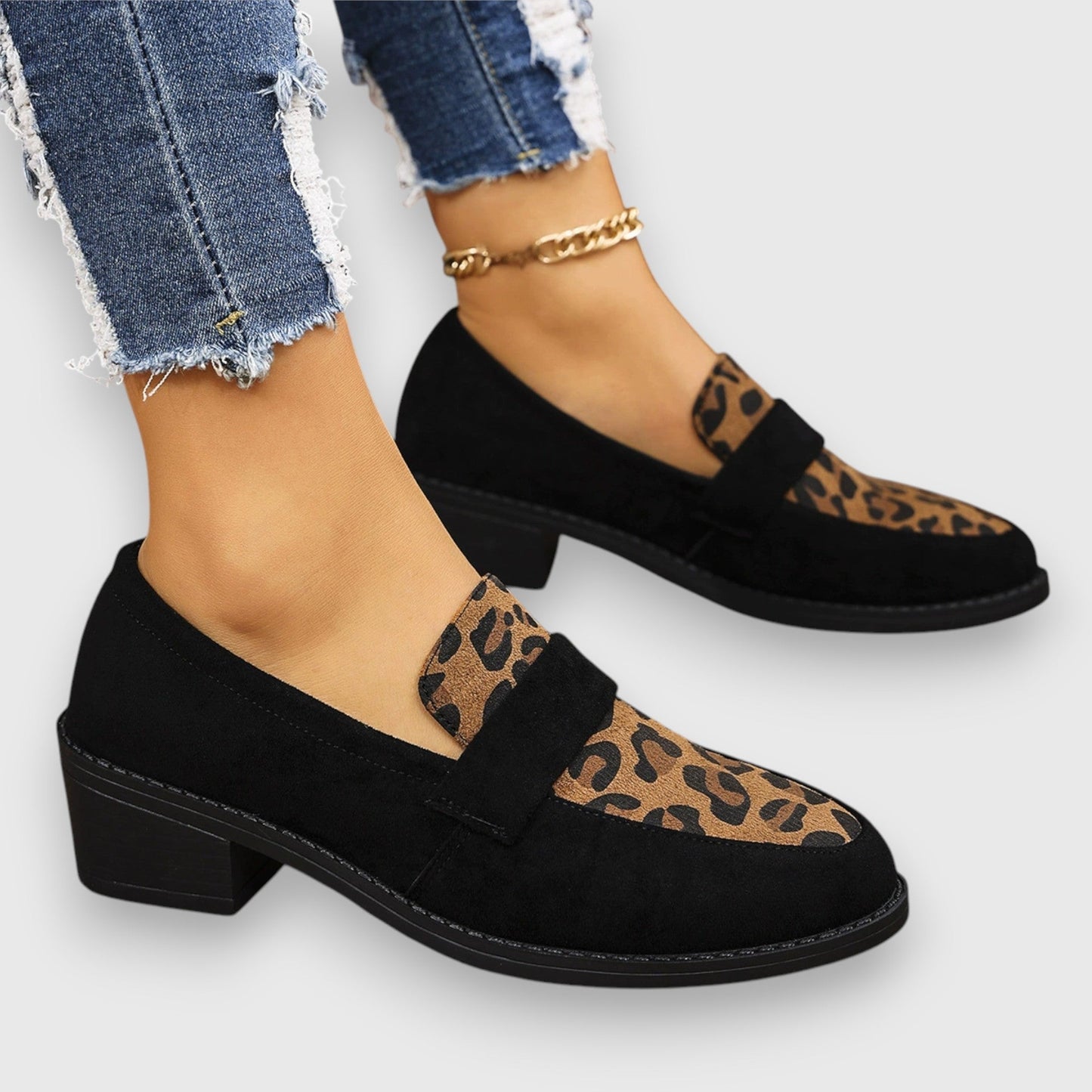 Brunika - Mocasines cómodos tacón