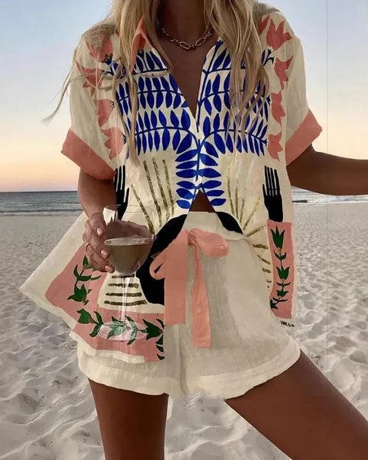 AZUL | Conjunto Coordinado de Verano