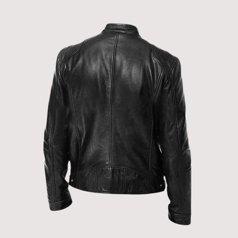 Marc™ | Chamarra de Cuero Premium
