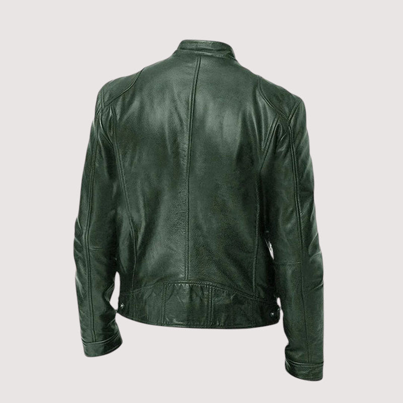 Marc™ | Chamarra de Cuero Premium