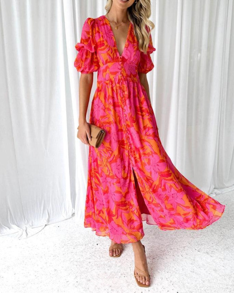 Armonía | Vestido Maxi Resplandor Solar