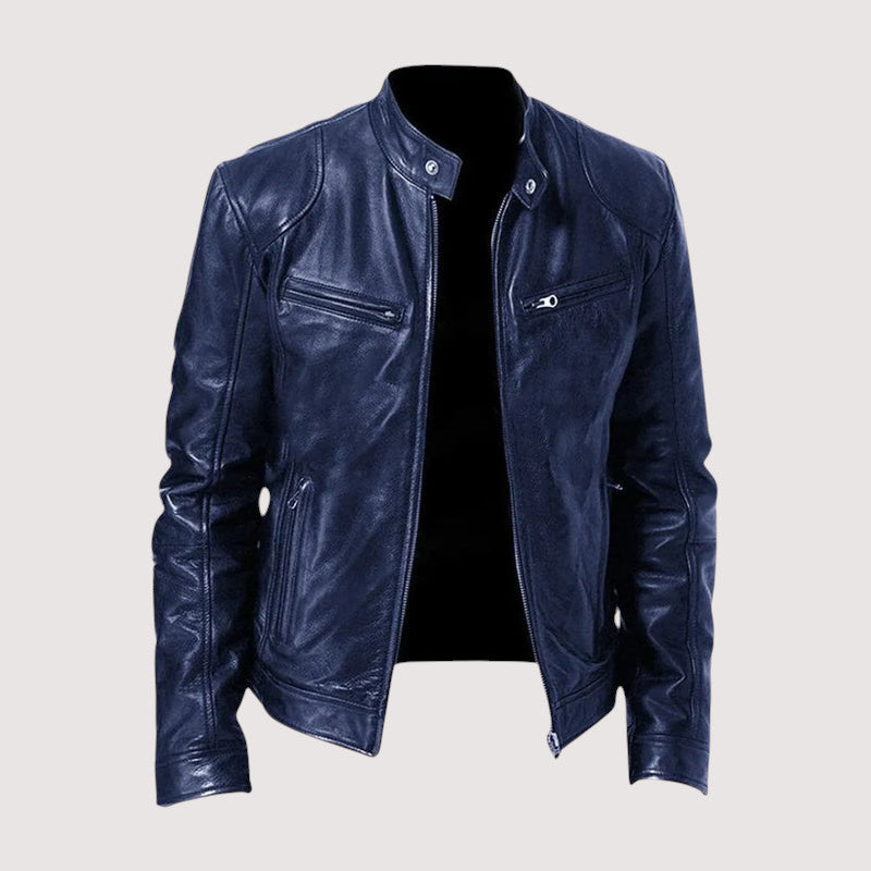 Marc™ | Chamarra de Cuero Premium