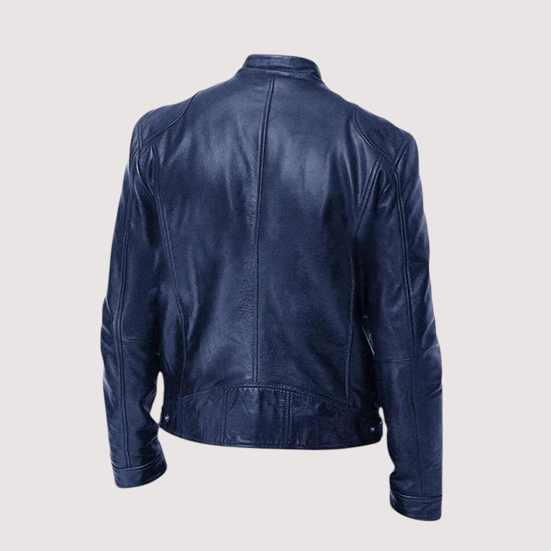 Marc™ | Chamarra de Cuero Premium