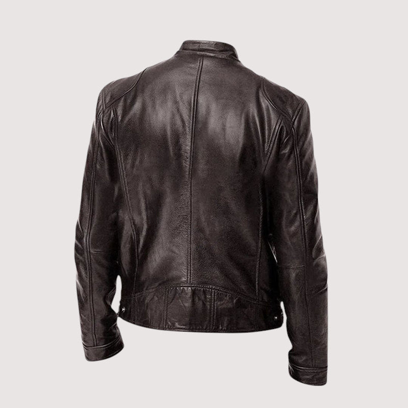 Marc™ | Chamarra de Cuero Premium