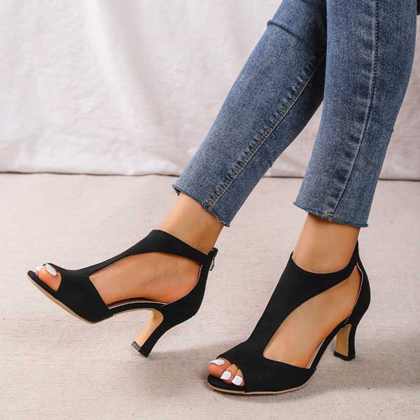 Volmena™ | Sandalias ortopédicas con tacón