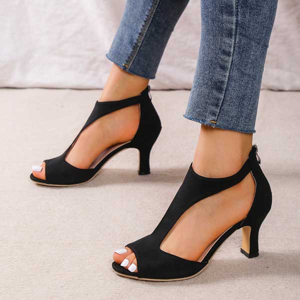 Volmena™ | Sandalias ortopédicas con tacón