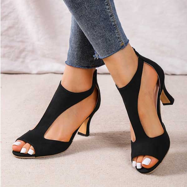 Volmena™ | Sandalias ortopédicas con tacón