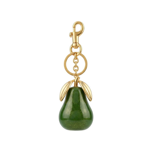 Charm pera dorada