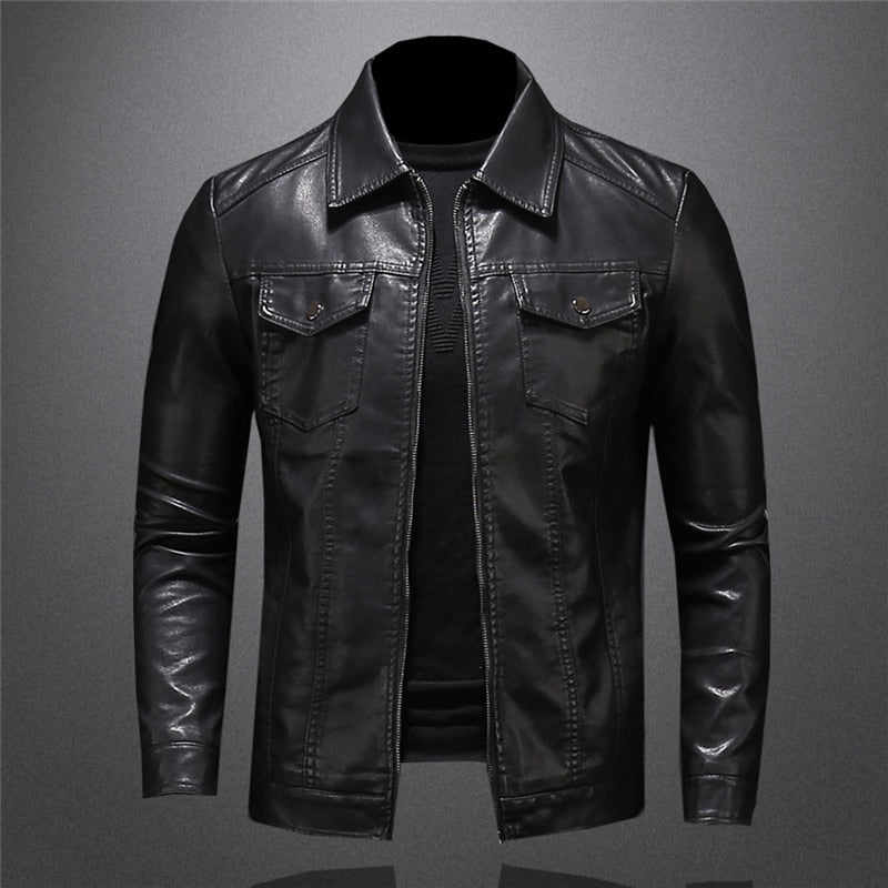 Giani™ | Chamarra de Cuero Premium