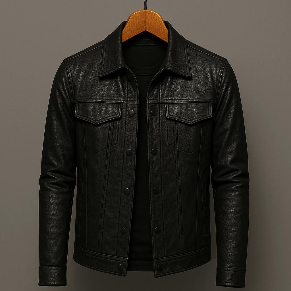 CAMDEN | Chamarra de cuero
