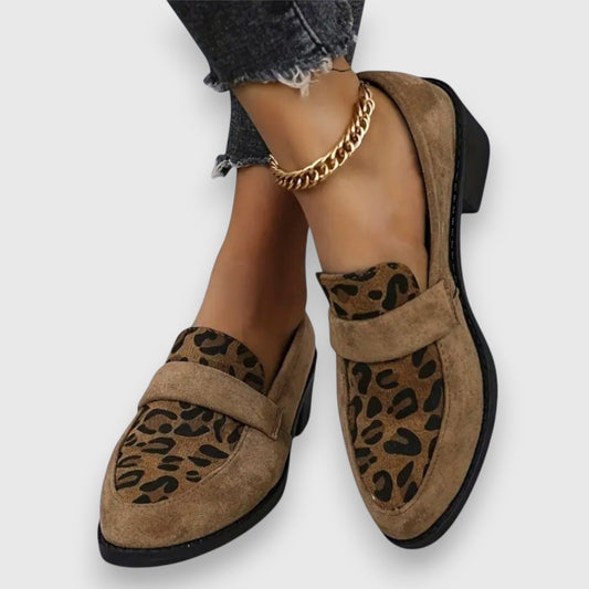 Brunika - Mocasines cómodos tacón