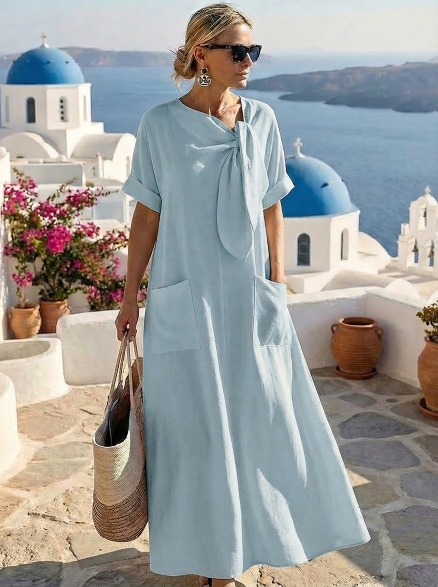 Fleur™ Vestido elegante con bolsillos
