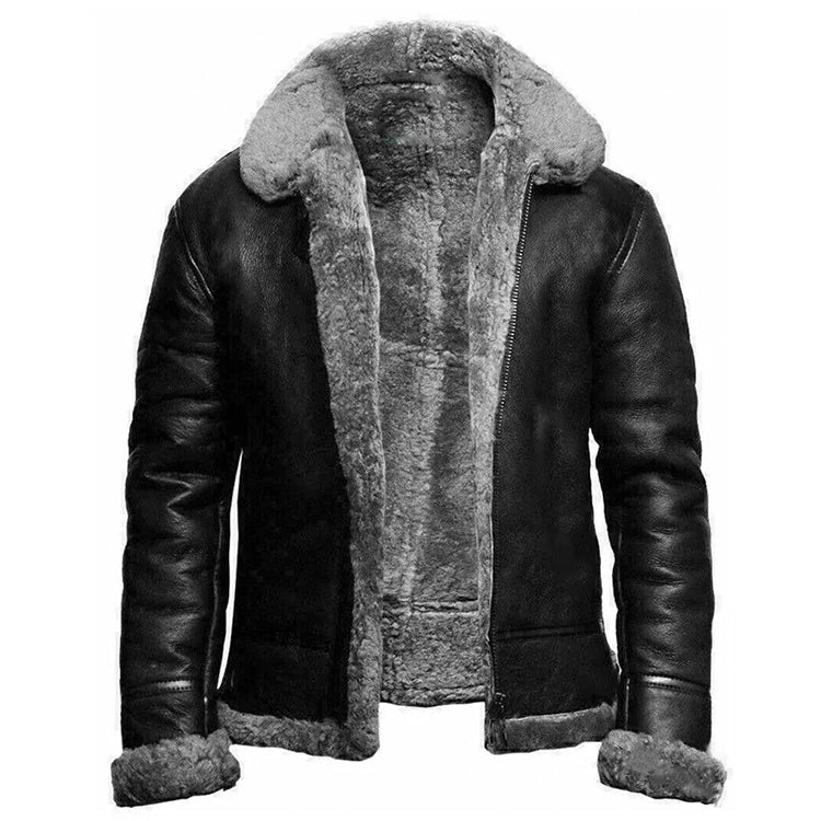 RIVI™ | Abrigo de Invierno de Cuero